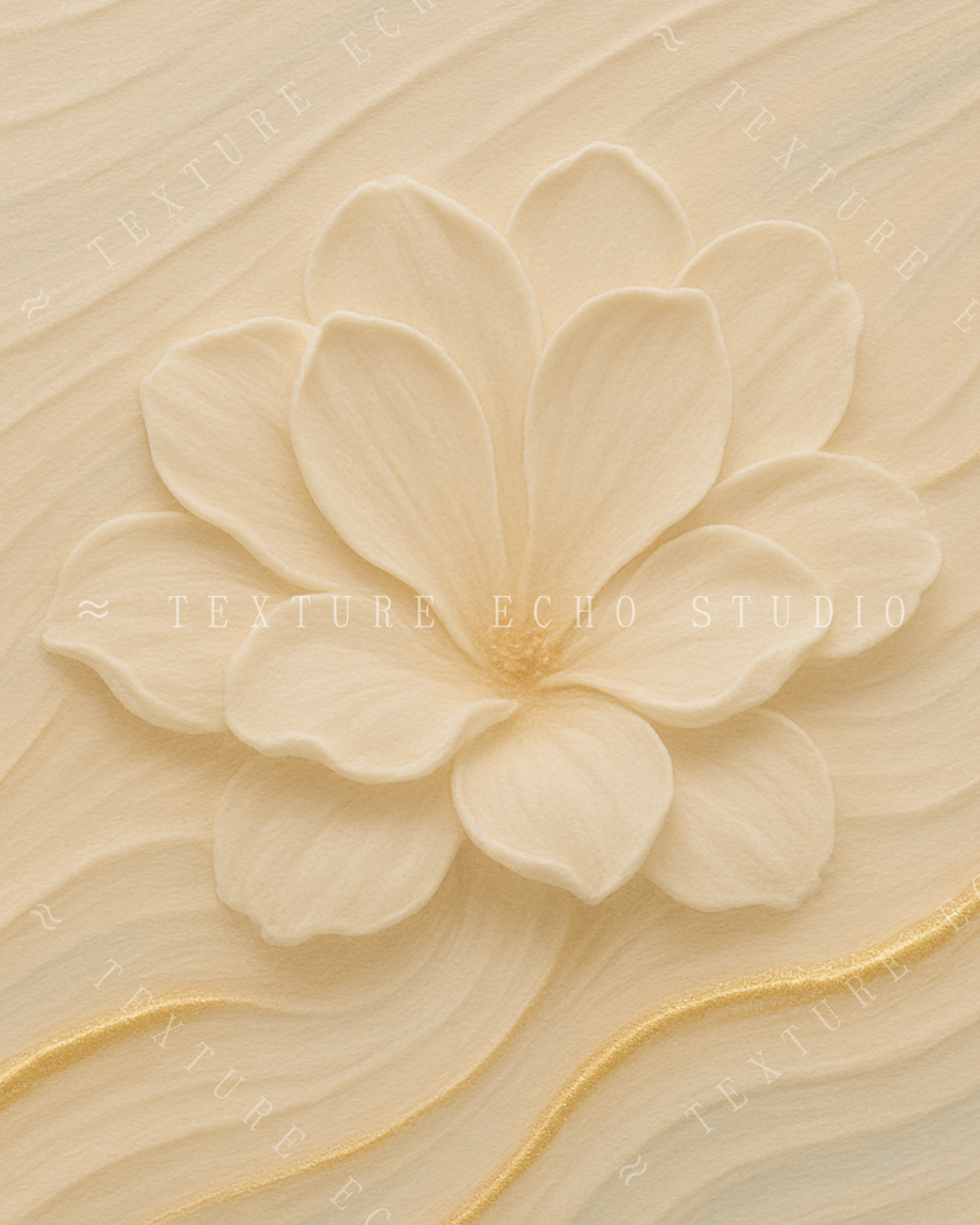 Abstract Floral Texture Art – Soft Cream & Ivory Bloom Printable Wall Art Set of 3 (Digital Download)