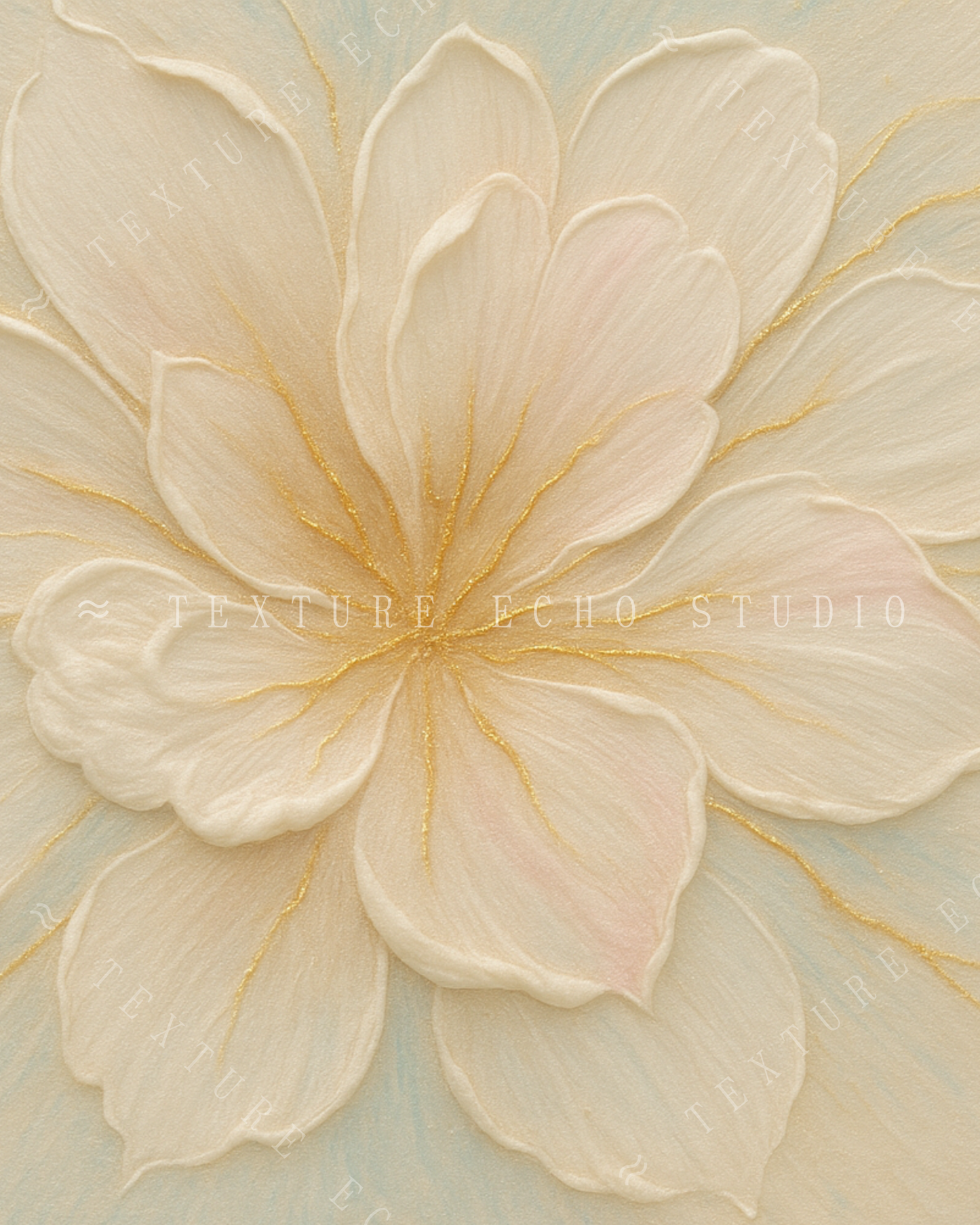 Abstract Floral Texture Art – Soft Cream & Ivory Bloom Printable Wall Art Set of 3 (Digital Download)