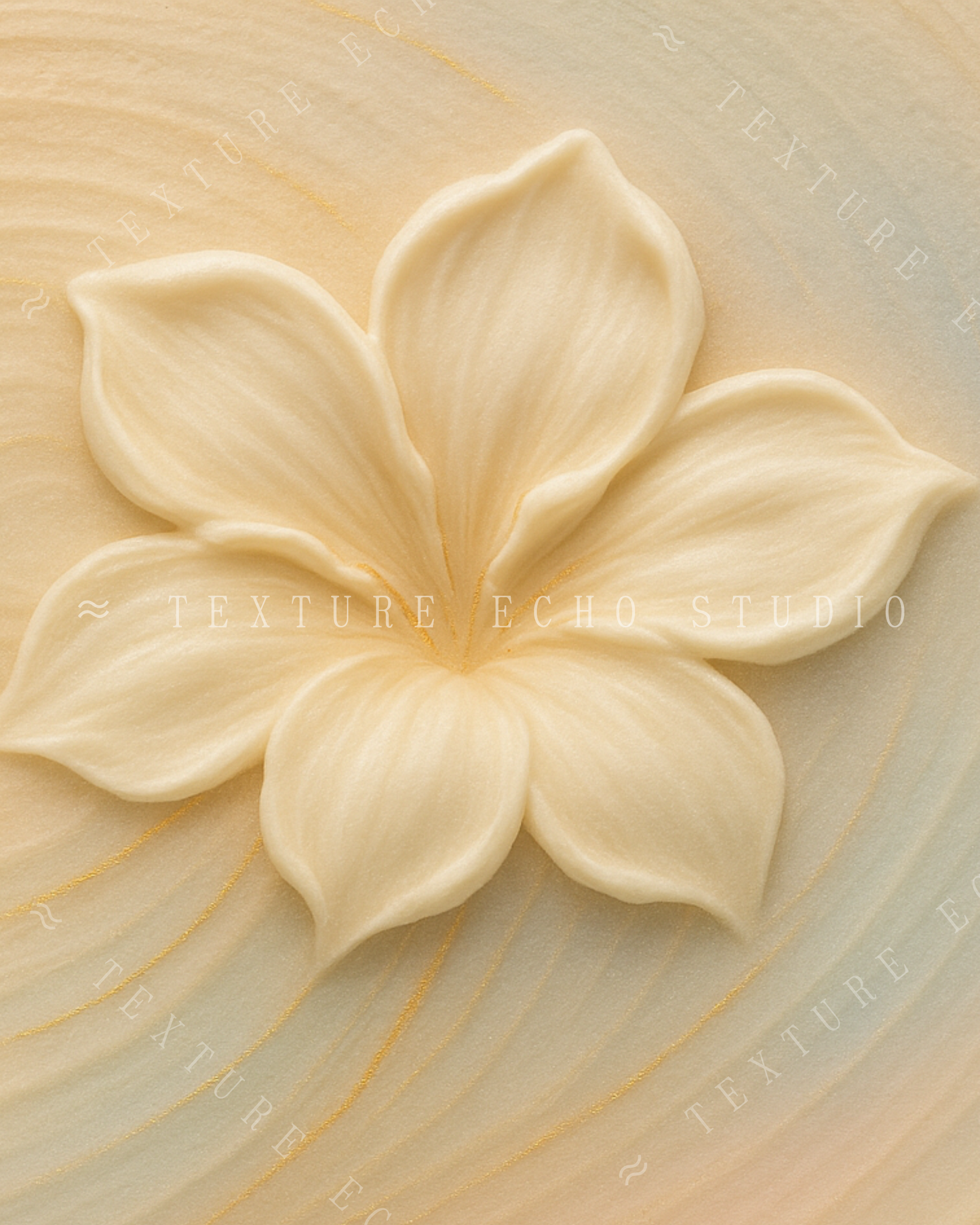 Abstract Floral Texture Art – Soft Cream & Ivory Bloom Printable Wall Art Set of 3 (Digital Download)