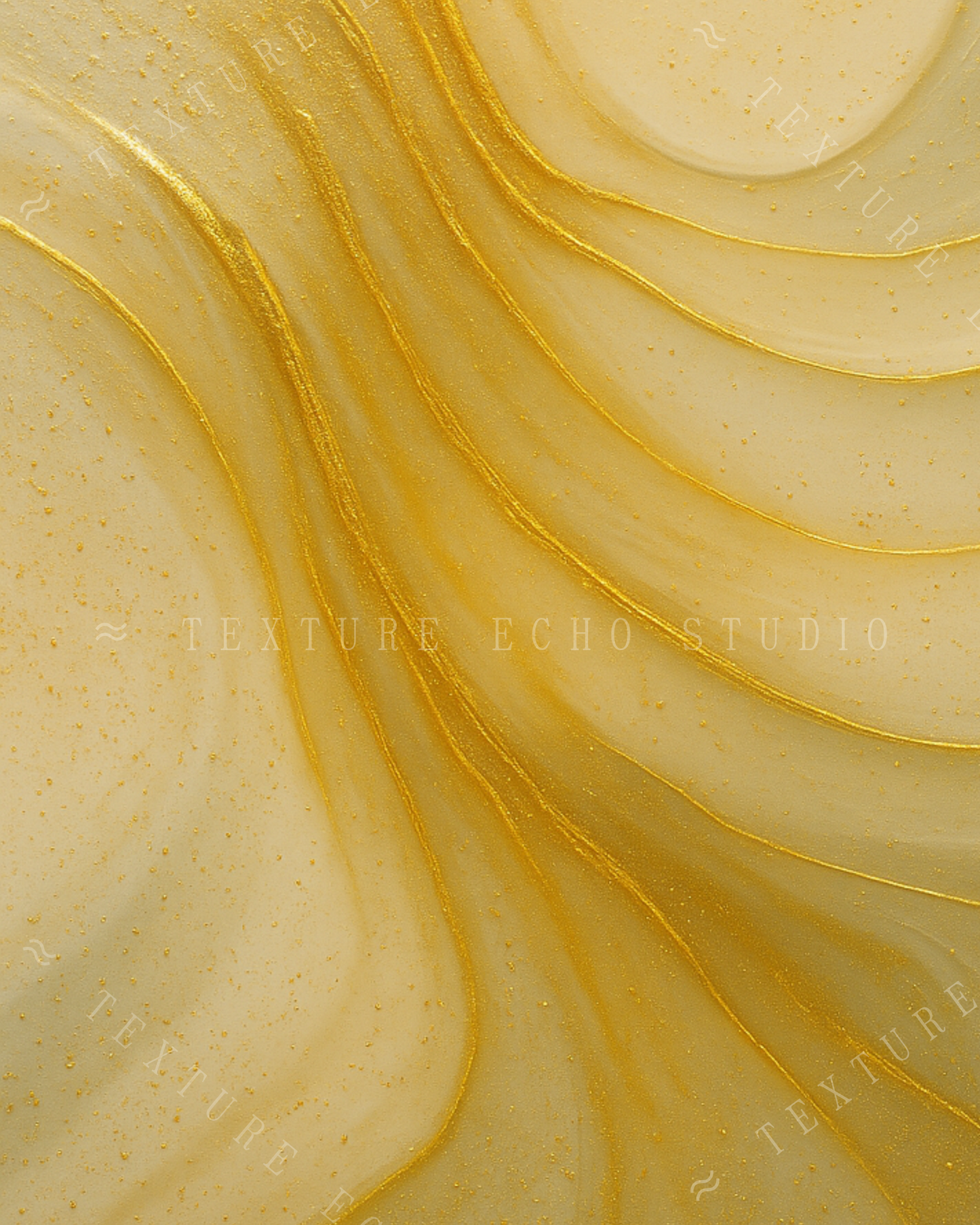 Abstract Cafe Wave Texture Art – Soft Gold & Blush Printable Wall Art Set of 3 (Digital Download)